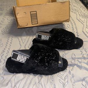 Ugh fluff yeah slippers size 10